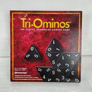 Vintage 1997 Pressman Tri-Ominos Board Game – Complete with‎ Instructions